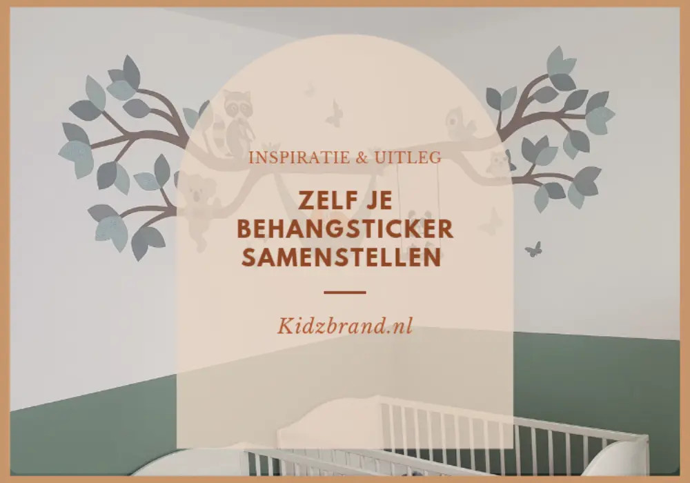 Zelf je behangsticker samenstellen